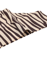 Losha Mid Waist Laser Cut Panty - ZEBRA