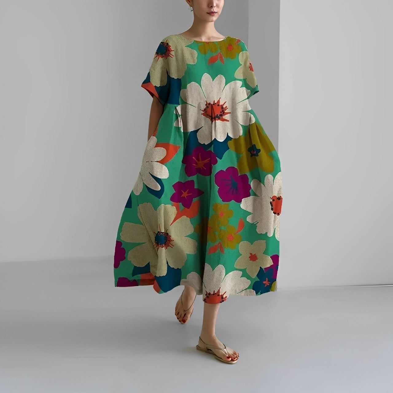 Ceryn™ | Graceful floral dress