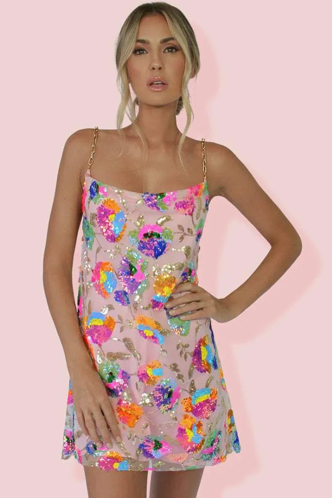 Letha™ | Shimmering Mini Dress