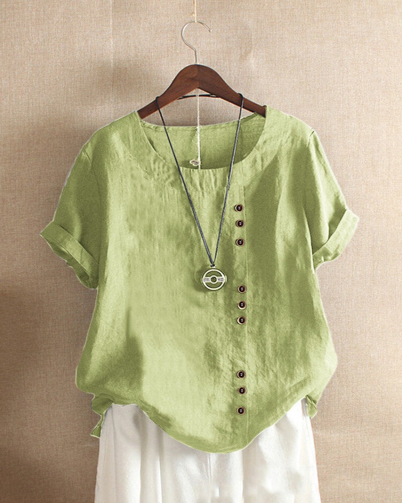 Noelle™ | Casual Simple Blouse