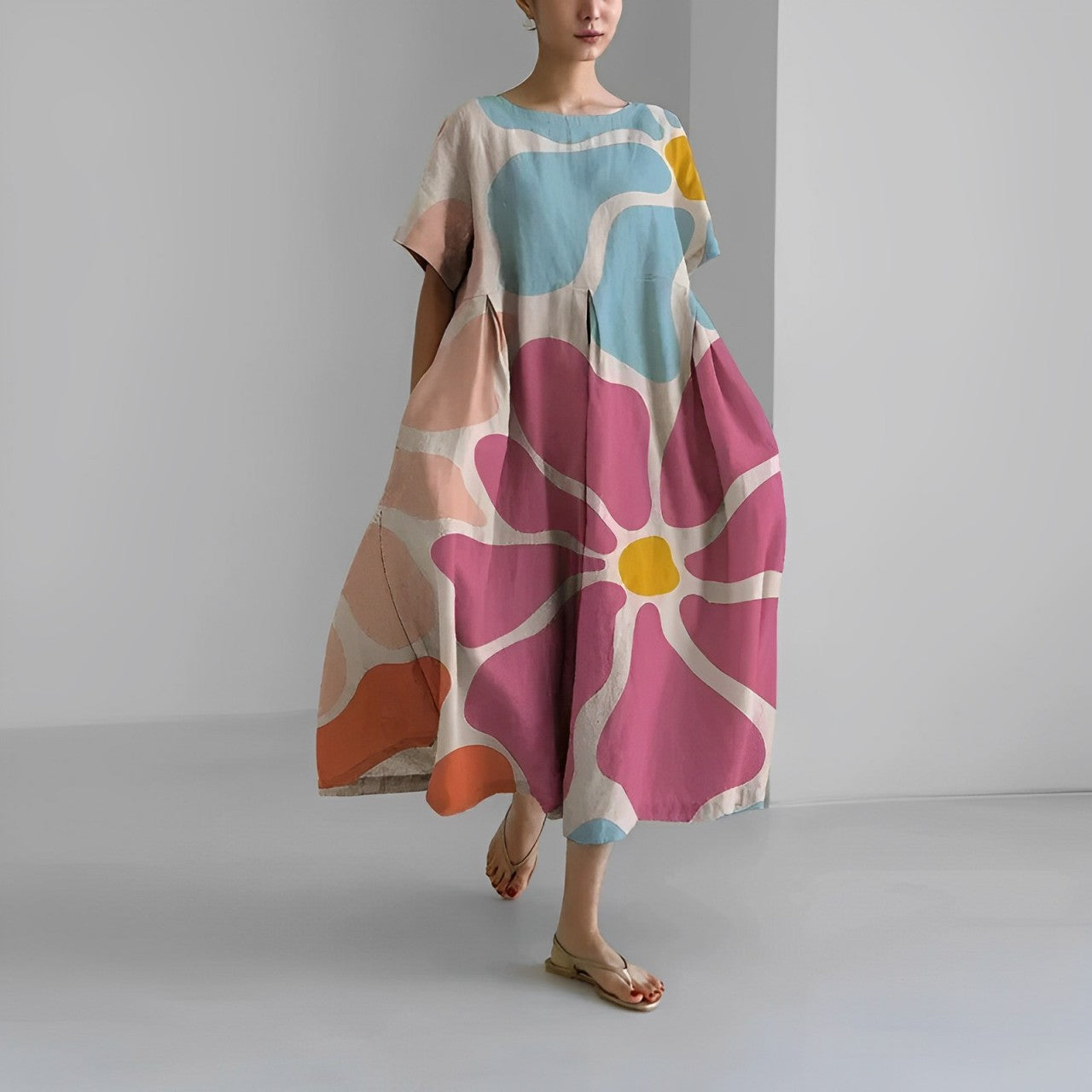 Ceryn™ | Graceful floral dress
