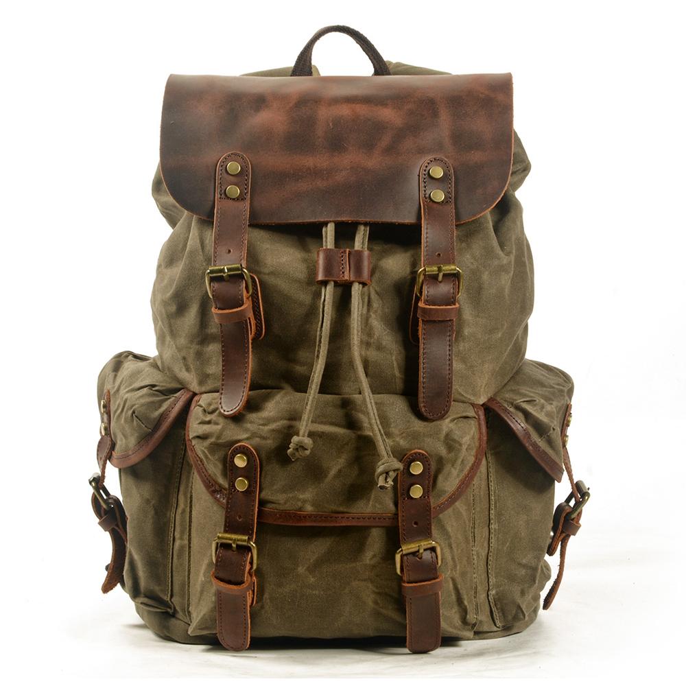 Ridge™ | Canvas-Leder-Rucksack