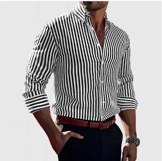 Kelric™ | Casual striped shirt