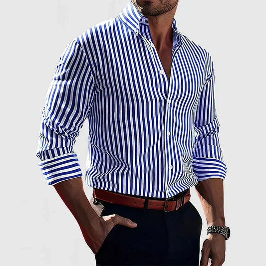 Kelric™ | Casual striped shirt