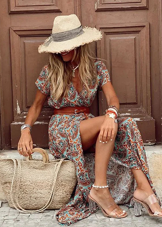 Ziska™ | Boho Maxi Dress