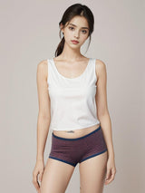 SUPER SOFT BOYSHORTS COTTON BRIEF - GEOMETRIC PATTERN