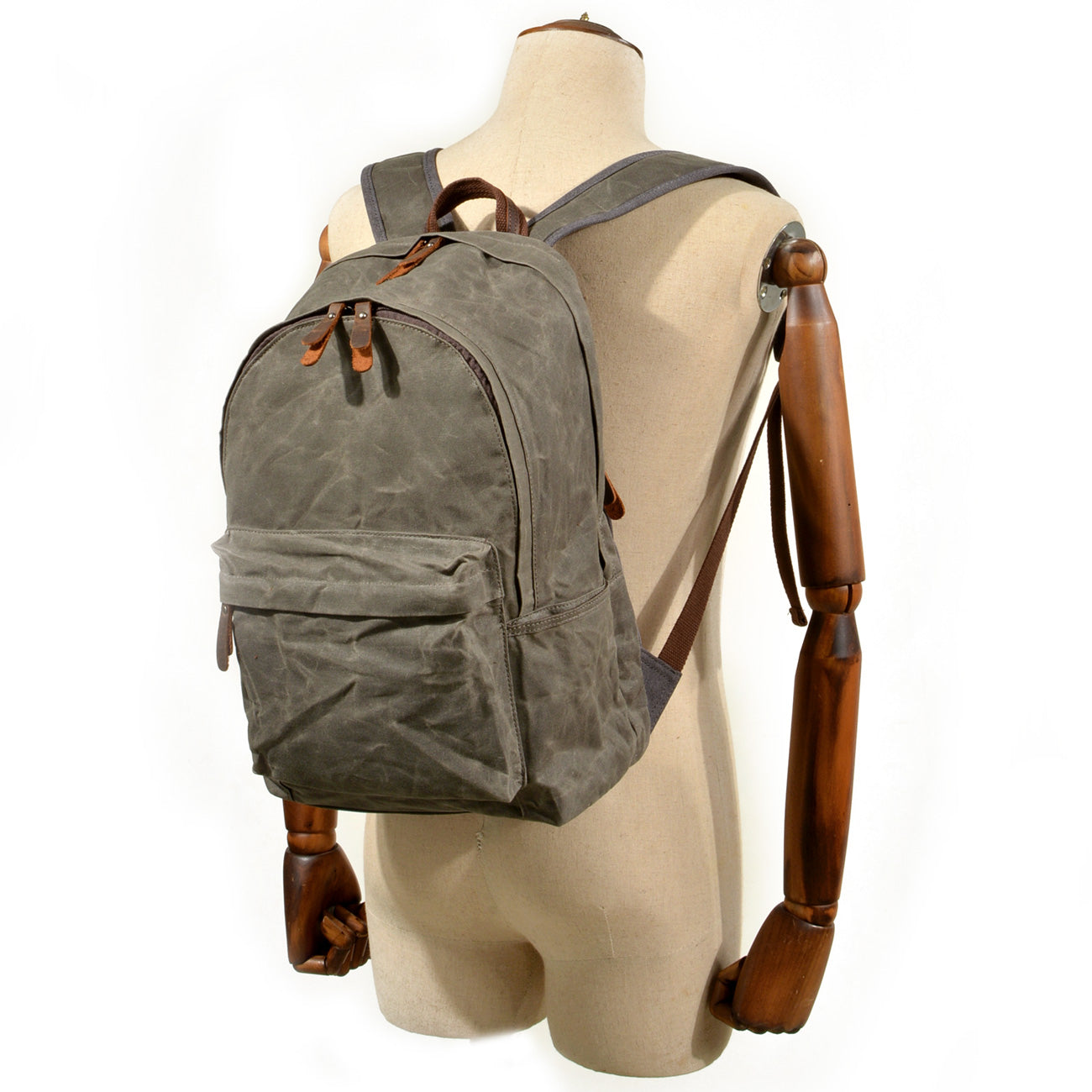 Corbinian™ | Hellbrauner Leder-Rucksack
