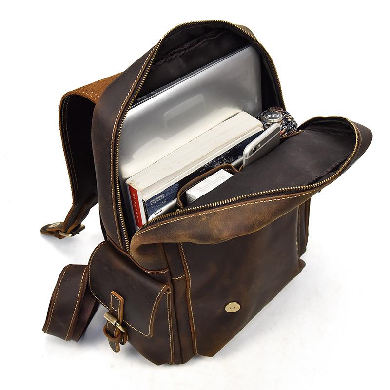 Whitaker™ | Leather backpack women