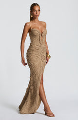 Sienna™ | Sculptural Glamour Evening Gown