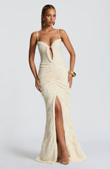 Sienna™ | Sculptural Glamour Evening Gown