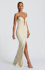 Sienna™ | Sculptural Glamour Evening Gown
