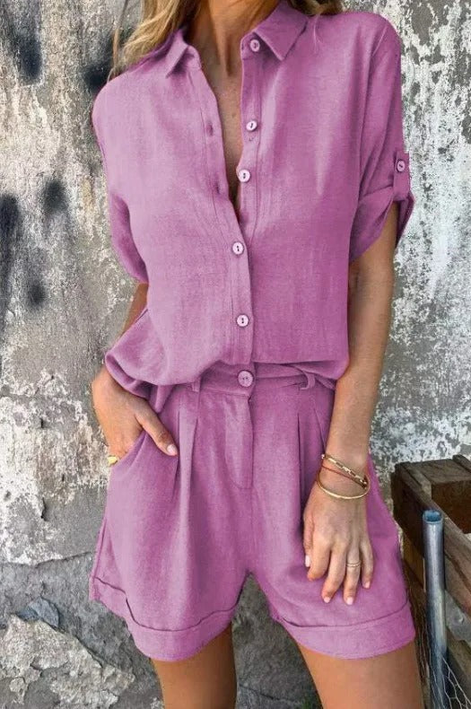 Kinsley™ | Summer linen set