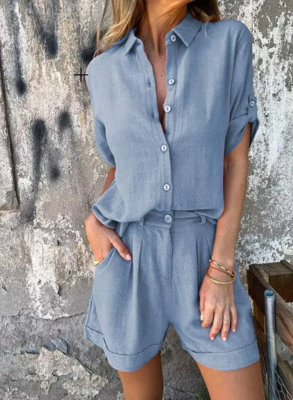 Kinsley™ | Summer linen set