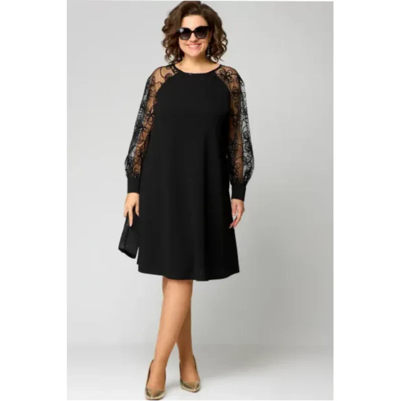 Meline | Stylish plus sized dress