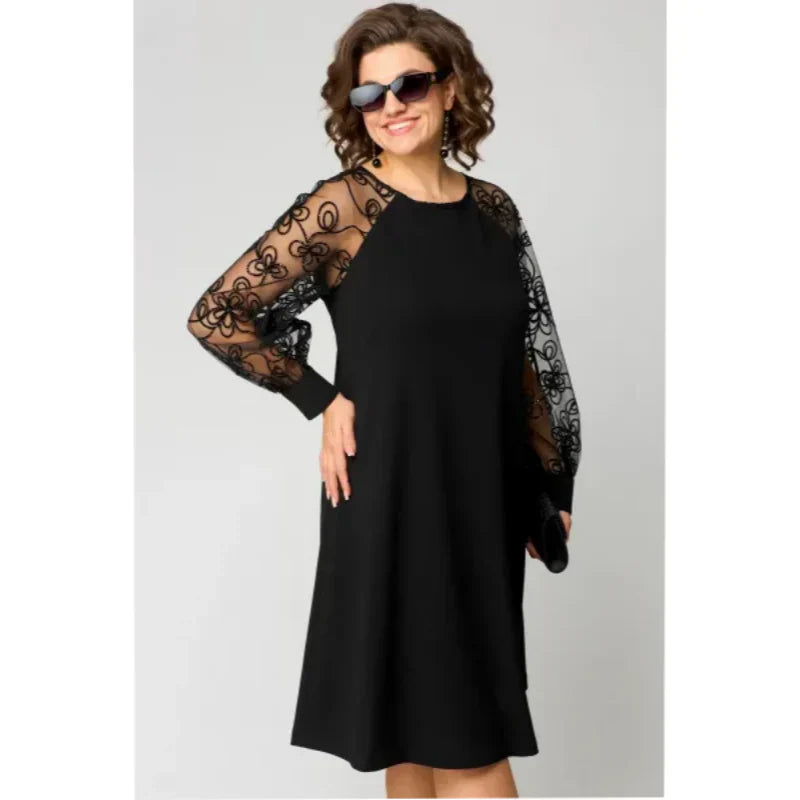 Meline | Stylish plus sized dress