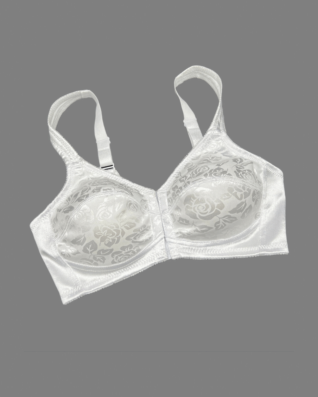 Losha Front-Opening Minimizer Bra – White