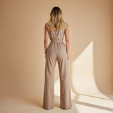 Aurelia™ | Flowing sleeveless jumpsuit