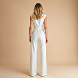 Aurelia™ | Flowing sleeveless jumpsuit