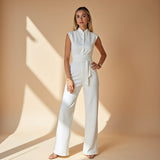 Aurelia™ | Flowing sleeveless jumpsuit