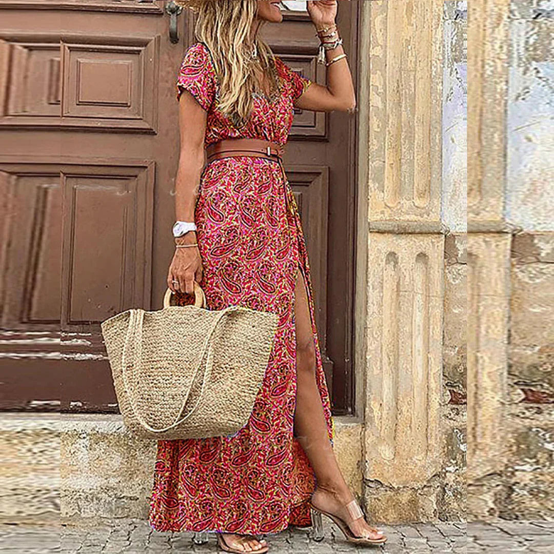 Ziska™ | Boho Maxi Dress