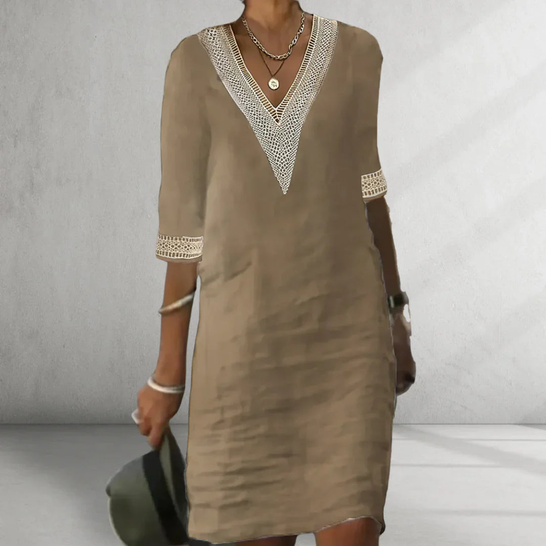Selena | V-Neck Soft Dress 