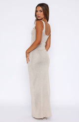 Sienna™ | Shimmering Knit Maxi Dress