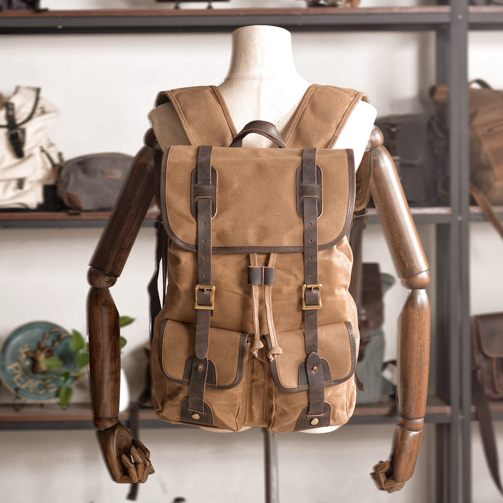 Ambrose™ | Canvas travel backpack