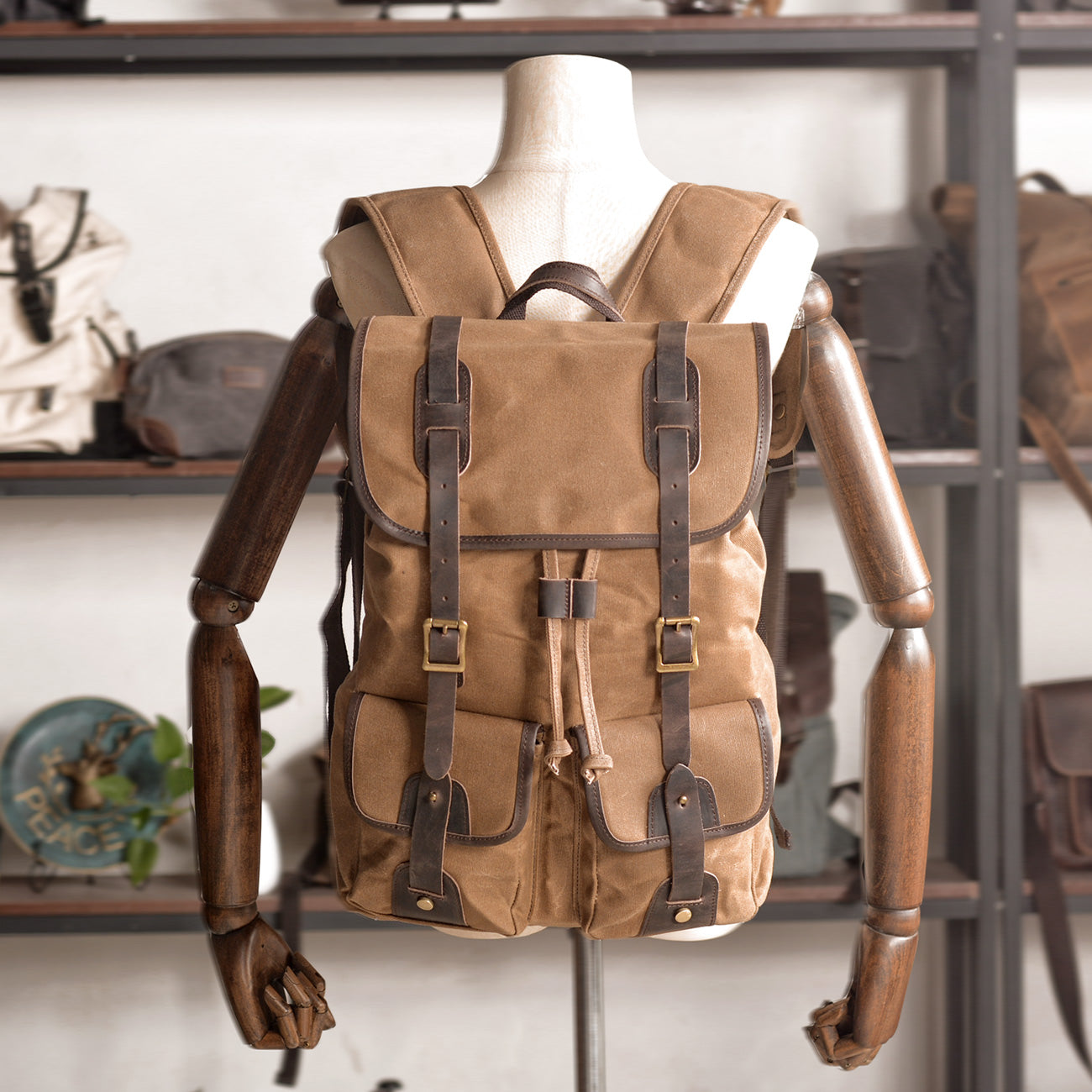 Ambrose™ | Canvas travel backpack