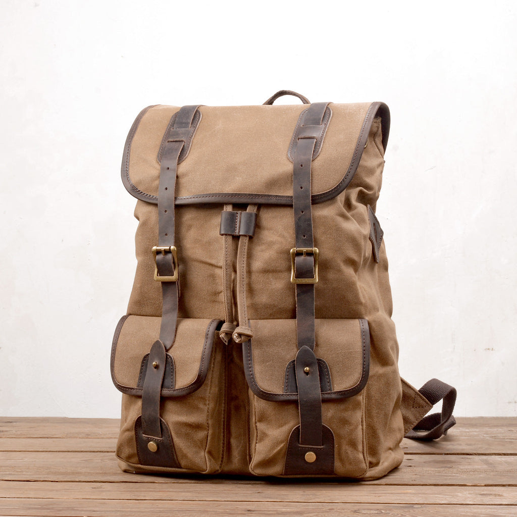 Ambrose™ | Canvas travel backpack